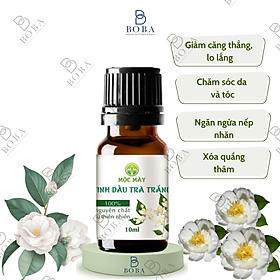 (HCM) Tinh Dầu Trà Trắng Khử Mùi, Tạo Hương Thơm Mộc Mây, Làm Sạch Không Khí, Giảm Stress - BOBA Naturals