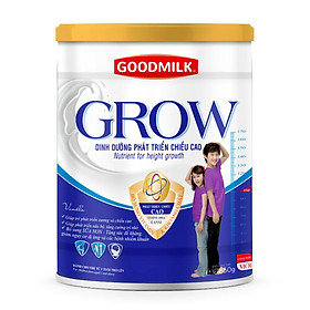 Sữa bột Goodmilk Grow tăng chiều cao cho trẻ ( lon 850g )