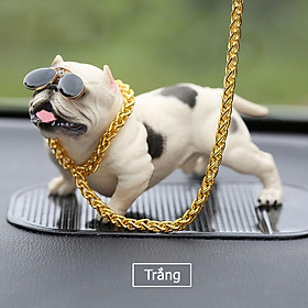 Chú chó Pitbull để taplo ô tô và trang trí nhà cực đẹp
