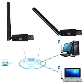 Mua USB Thu Wifi Ralink RT5370  có anten - Cho máy tính để bàn/laptop thu bắt wifi