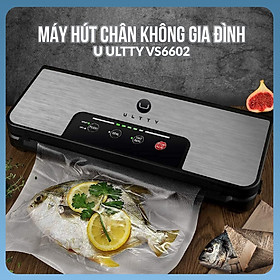 Mua Máy Hút Chân Không Thực Phẩm ULTTY VS6602 Dành Cho Gia Đình  Hiệu Suất Hút Cao  Thời Gian Hút Chỉ 8 - 10s - Hàng Chính Hãng