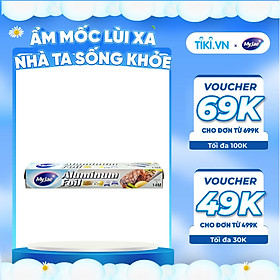 Mua Giấy Bạc Màng Nhôm MyJae Đài Loan Để Bảo Quản  Nướng Thức Ăn  Bọc Thực Phẩm 30cm x 14m