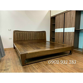 Mua Giường ngủ gỗ mẫu chân quỳ dat phản - Đồ Gỗ Mạnh Hùng