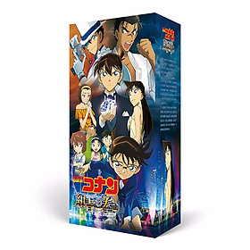 Hộp quà conan có bình nước hộp chữ nhật đứng