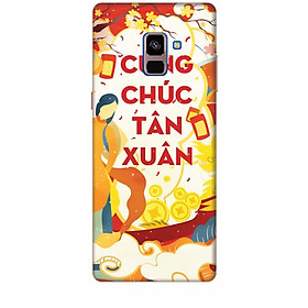 Ốp lưng dành cho điện thoại  SAMSUNG GALAXY A8 PLUS 2018 Cung Chúc Tân Xuân