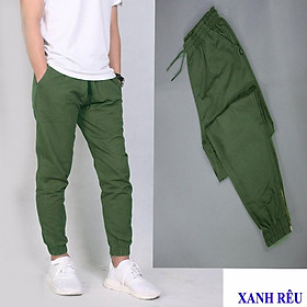 Quần Jogger Kaki nam Ống Bó Thun tui Khóa Zip phong cách thể thao đường phố,( ️ ẢNH CHỤP THẬT ️) Quan jogger kaki nam nữ vải mềm thoải mái có túi rộng,màu sắc dễ mix áo- JINS STORE