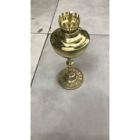 Mua Đèn dầu trơn đế hoa văn (kt 18x7cm)