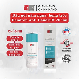 Dầu gội chống gàu và tẩy tế bào chết DANDRENE SHAMPOO 205ml của Ds Laboratories ( Mỹ )