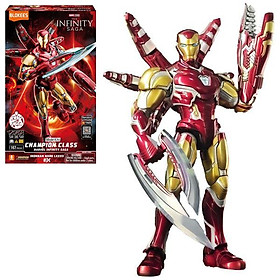 Đồ Chơi Lắp Ráp Mô Hình Marvel - CC01 - Iron Man MK85 EX - Blokees 73920 (167 Mảnh Ghép)