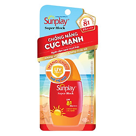 Sữa Chống Nắng Sunplay Cực Mạnh Sunplay Super Block SPF 81, PA++++ (30g)