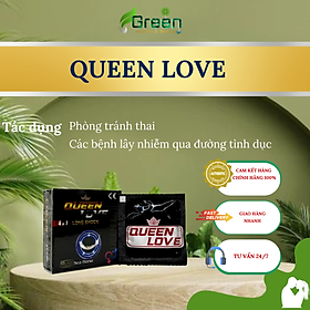 Bao Cao Su Queen Love 4 in 1 Hộp 3 cái