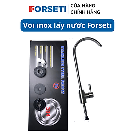Mua Vòi nối nhanh lấy nước RO inox 304 Forseti dùng cho các máy lọc nước của Karofi  Korihome  Kangaroo.... BẢO HÀNH 3 NĂM - Hàng chính hãng