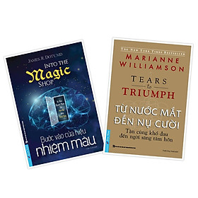 Hình ảnh Sách - Combo Từ nước mắt đến nụ cười + Bước vào cửa hiệu nhiệm màu - FirstNews