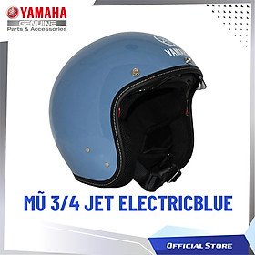 Mũ 3/4 jet electricblue