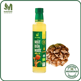 Mật Dừa Nước Vietnipa 375g Dùng Thay Thế Đường Tinh Luyện, Chỉ Số Đường Huyết Thấp Tốt Cho Người Tiểu Đường, Ăn Chay, Ăn Kiêng