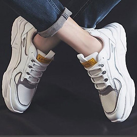 (Bao Đẹp)Giày thể thao nam - Giày sneaker nam  Phản Quang Đế Cao Kiểu Dáng  Hàn Quốc