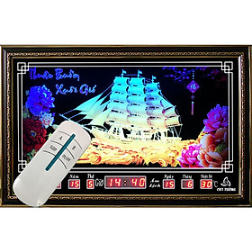 Mua Đồng hồ Lịch Vạn Niên Cát Tường 68406r_Có Remote