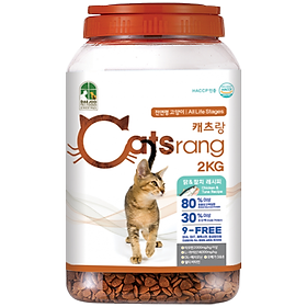 [2KG ]  - Thức ăn cho mèo mọi lứa tuổi nhập khẩu Hàn Quốc CATSRANG HỘP