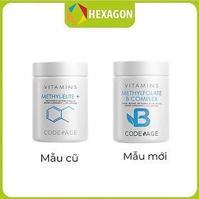 Hình ảnh Viên uống bổ não CodeAge Methyl Elite+ - Hỗ Trợ Ngủ Ngon, Tăng Tập Trung, Giảm Stress 120 Viên