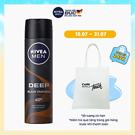 Xịt Ngăn Mùi Nivea Than Đen Hương Espresso - 85367 (150ml)