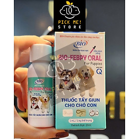 Siro Xổ Giun cho Chó Con BIO FEBPY ORAL - Chai 20ml