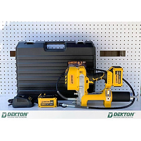 Mua MÁY BƠM MỠ DÙNG PIN 21V DEKTON D20-GS01BL - HÀNG CHÍNH HÃNG