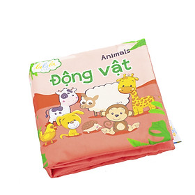 Sách vải song ngữ Lalala baby chủ đề Động vật