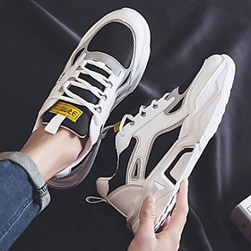 Giày thể thao nam đế êm nhẹ thương hiệu ZAVAS thoáng khí đế cao su đúc, chống trơn trượt hạn chế mòn S400 - Hàng chính hãng