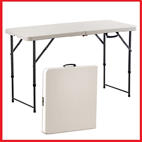 Mua Bàn gấp ngoài trời đa năng thông minh nhập khẩu khung thép cacbon cao cấp  tuỳ chỉnh chiều cao kích thước 120*60*74cm
