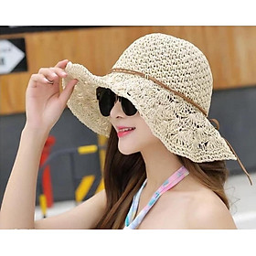 NÓN NỮ RỘNG VÀNH ĐI BIỂN MŨ RỘNG VÀNH NỮ ĐẸP - DN19VT0765