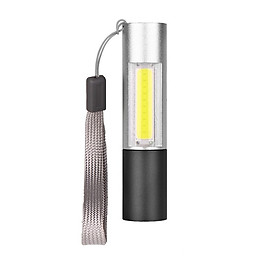 Đèn Pin Mini Hợp Kim Nhôm Đa Năng Cao Cấp 2 Trong 1 Chống Cháy, Nổ
