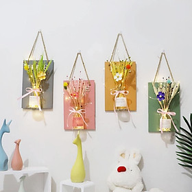 Mua ( Lung Linh) Lọ hoa decor lọ hoa thủy tinh treo tường trang trí nhà cửa phòng khách spa cửa hàng bình hoa trang trí