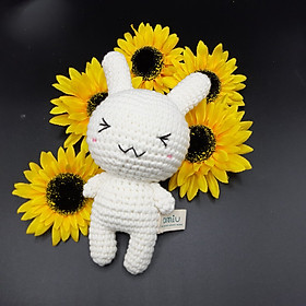 Gấu bông móc len Amigurumi cao cấp - Thỏ Cony Little đồ chơi thú nhồi bông - SP000320