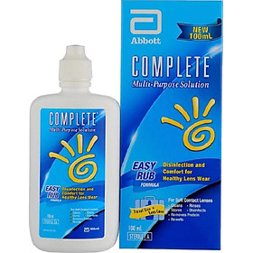 Dung dịch ngâm rửa kính Abbott Complete Multipurpose Solution EASY RUB 100ml