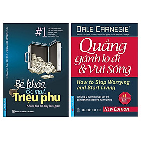 Combo Bẻ Khóa Bí Mật Triệu Phú (Tái Bản) + Quẳng Gánh Lo Đi Và Vui Sống (2 Cuốn)