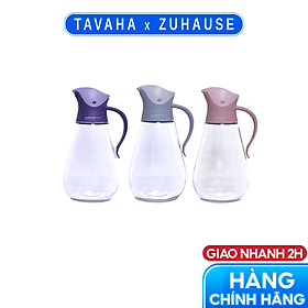 Mua Bình thủy tinh rót dầu ăn  nước mắm tự mở nắp khi rót Zuhause basics ZB93 550ml - hàng chính hãng