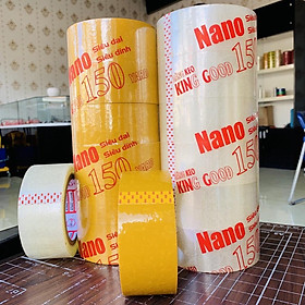 Cuộn băng keo Nano siêu dính , siêu dai gói hàng loại 150 yard ( nano loại tốt ) VDA D333