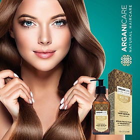 Tinh Dầu Bóng Mượt, Phục Hồi & Chống Rụng ARGANICARE CASTOR HAIR SERUM 100ml Israel