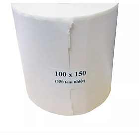 Mua 10 cuộn Tem Nhiệt Tem Decal A6 Khổ 100x150mm In Vận Đơn  In Phiếu Giao Hàng