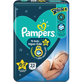 Tã quần Pampers ngủ ngon XXL22
