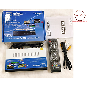 Mua Đầu Thu  KTS DVB T2 Vinabox T220S Thế Hệ Mới 2021 – XEM TRUYỀN HÌNH MIỄN PHÍ- HÀNG CHÍNH HÃNG