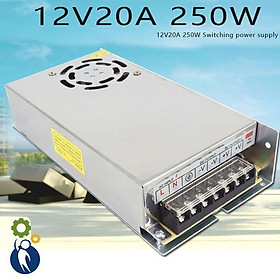 Nguồn Tổ Ong 12V - 20A Có Quạt