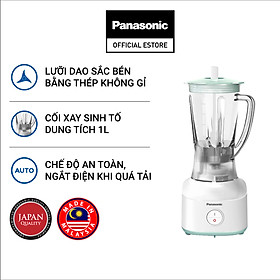 Máy Xay Sinh Tố Panasonic MX-M100GRA - Công suất 450W mạnh mẽ, tiết kiệm điện - Cối 1L nhựa cao cấp - Hàng Chính Hãng