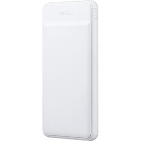 Pin sạc dự phòng MiLi Power Sunny Plus 10.000mAh HB-N10 Trắng - Hàng Chính Hãng