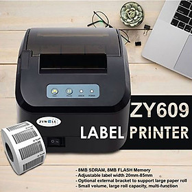 Mua MAY IN TEM TRÀ SỮA Zy609 USB -HÀNG NHẬP KHẨU CHÍNH HÃNG