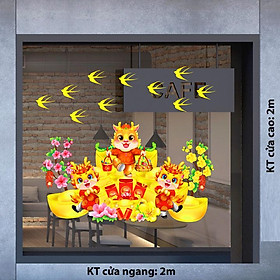 Mua DECAL TRANG TRÍ TẾT 2024 SỐ17