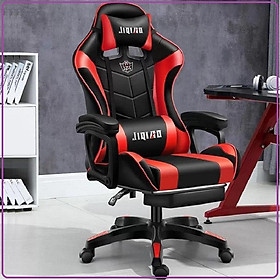 Mua RE0646 Ghế chơi game ngả lưng duỗi chân cho game thủ KLW919 đệm cao su - Ghế xoay văn phòng