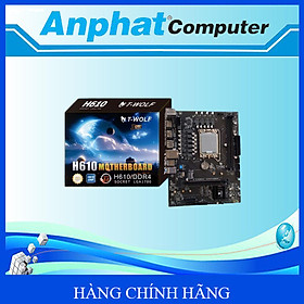 Bo Mạch Chủ Main T-WOLF H610 (VGA/ HDMI/ SSD M.2 chuẩn PCIe) Socket LGA1700 - Hàng Chính Hãng