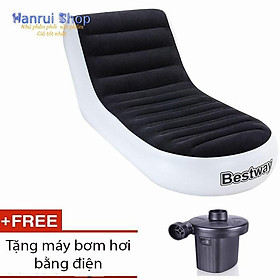 Ghế hơi Bestway sofa chất liệu cao cấp (165x84x79)cm tặng bơm hơi điện - ShopToro - AsiaMart