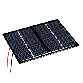 1.5W 12V Polycrystalline Silicon Solar Panel Solar Cell for DIY Power Charger 115x90mm
